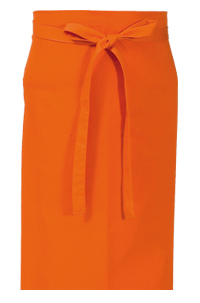 M&S Vorbinder Orange, einzelne Schürze, 60x80cm