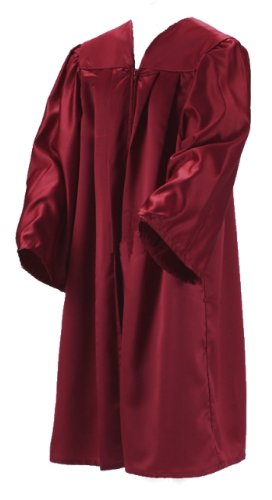 Kokott Robe Bordeaux, glänzend, Graduation Gown, Chorrobe
