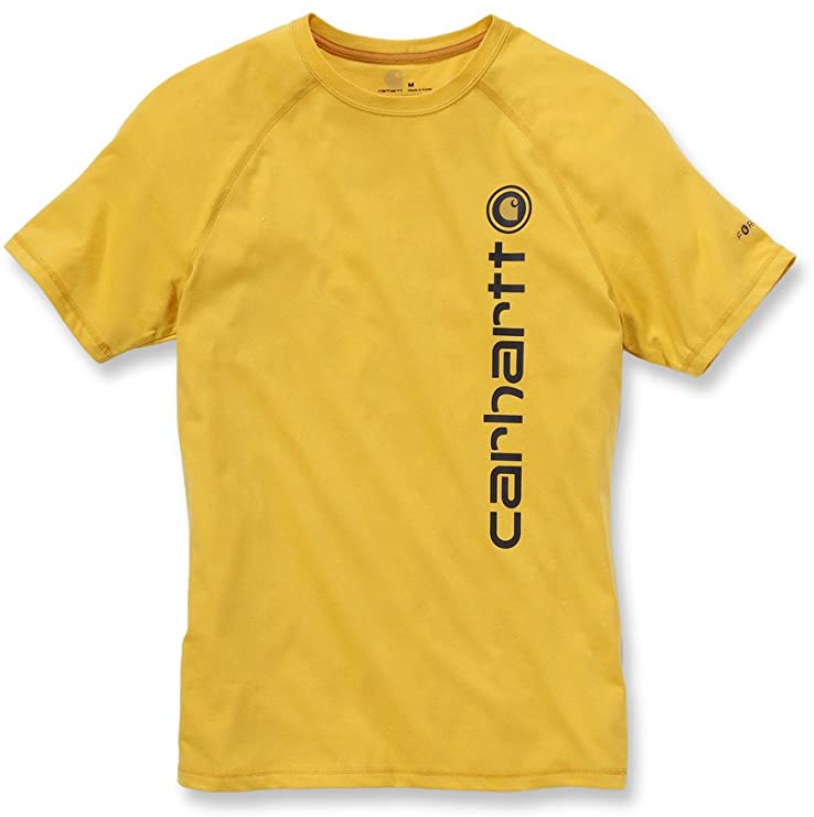 Carhartt Herren Force T-Shirt Senfgelb